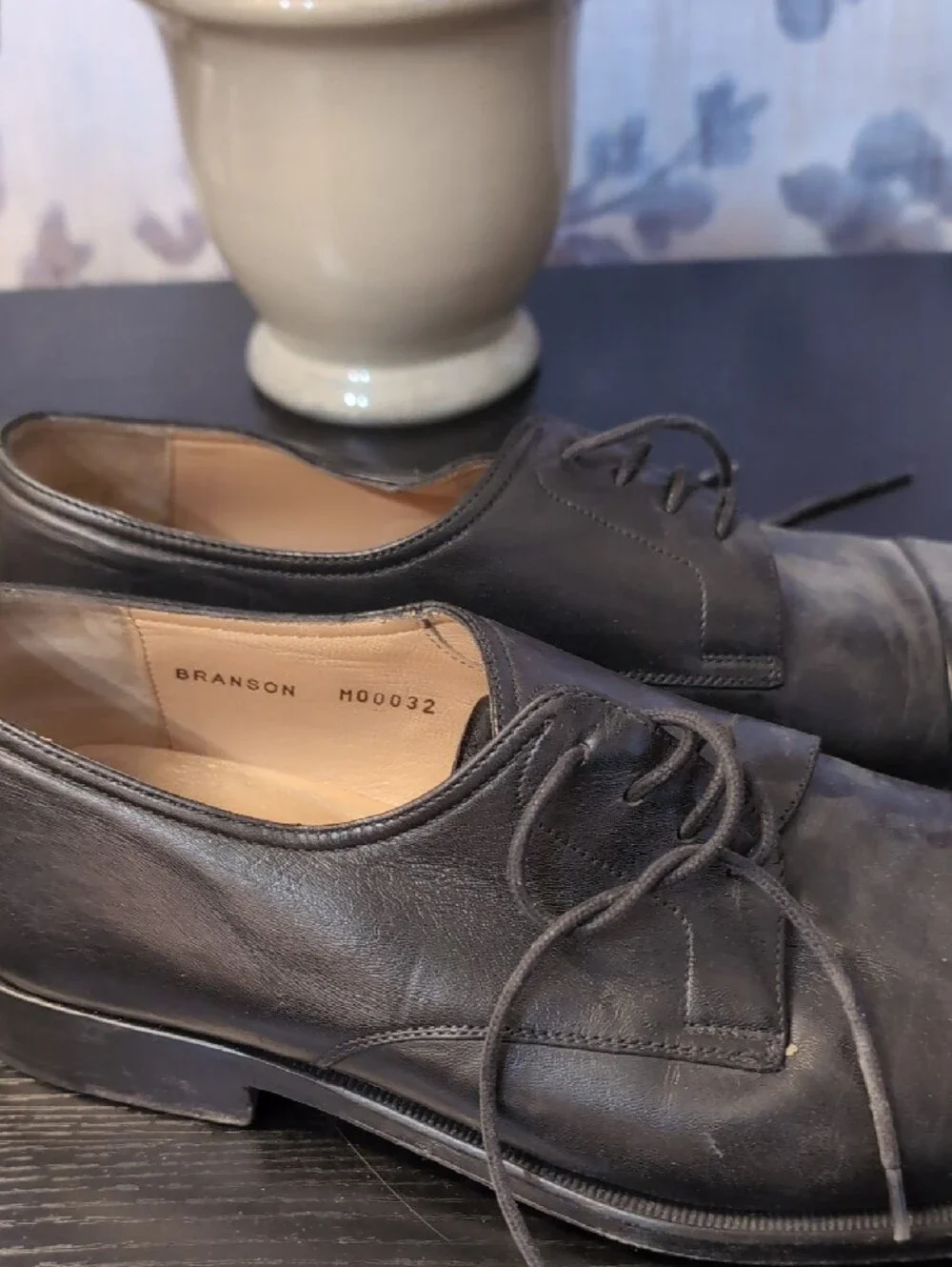 Bruno Magli polished black